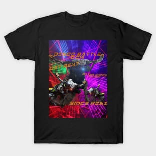 DISCO BATTLE COW - GET REKT! T-Shirt